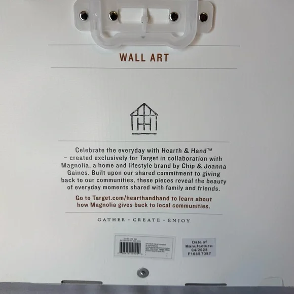 Hearth & Hand Horizontal Oval Gold Framed Landscape Sketch Wall Art 12”x16” NIP - Picture 6 of 8